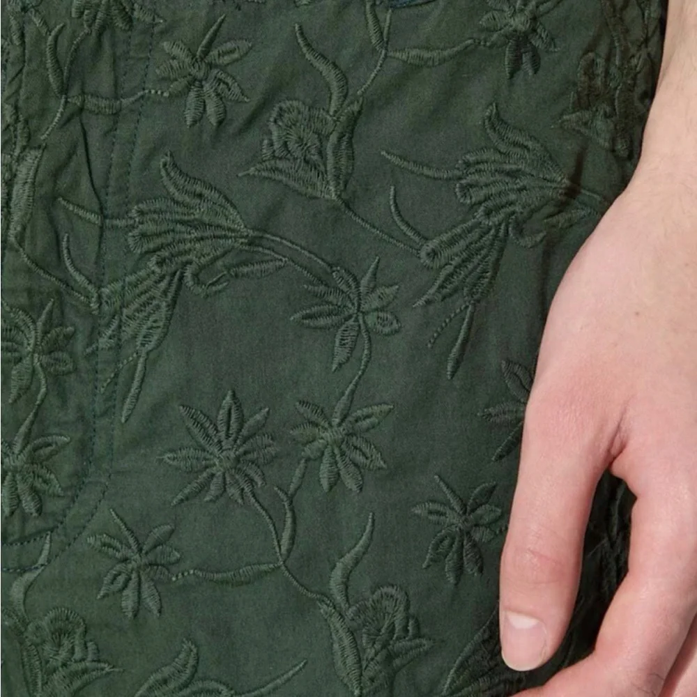 Corridor 36 flower textured pants